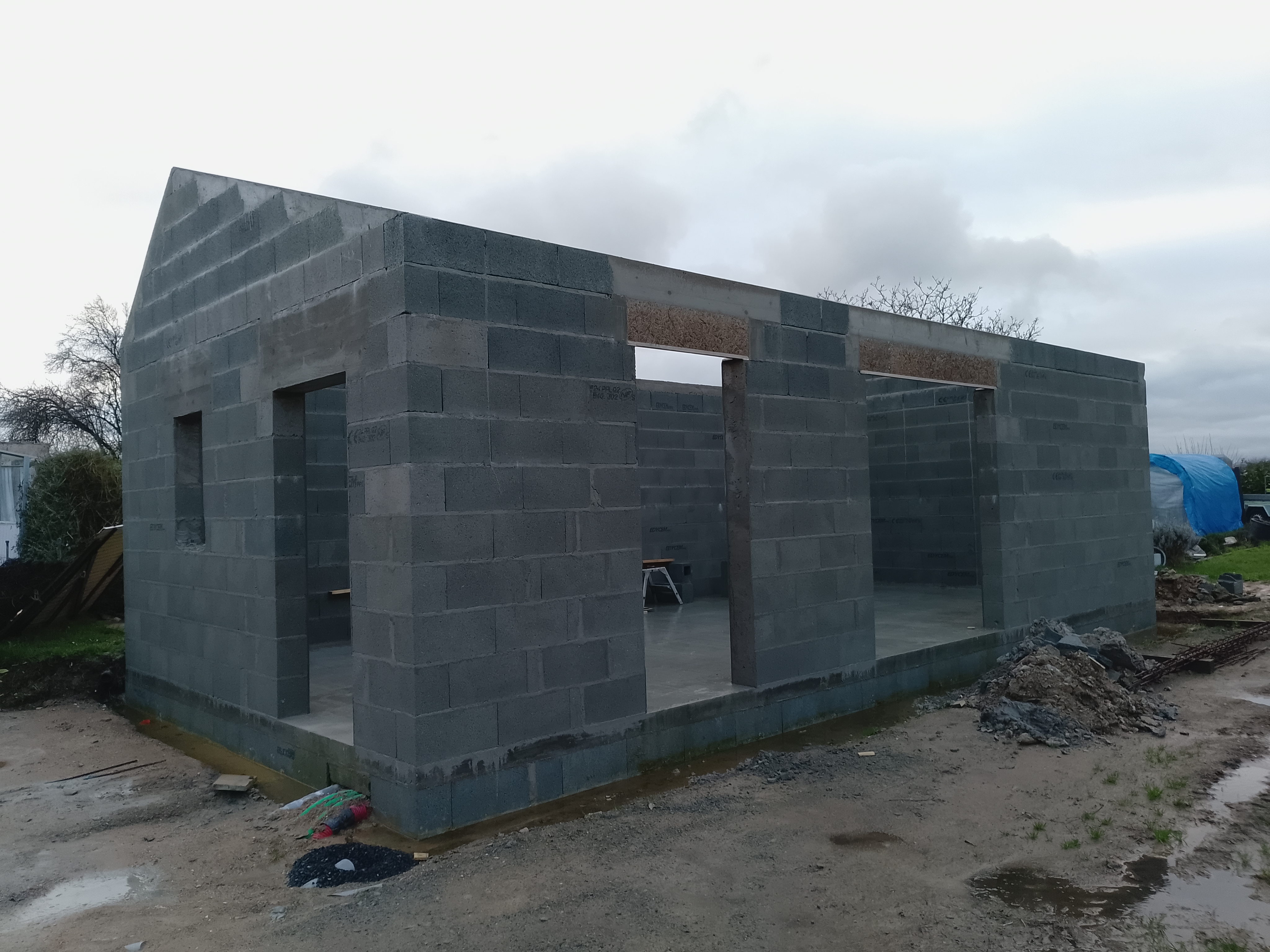 Création de deux garages - Photo 2